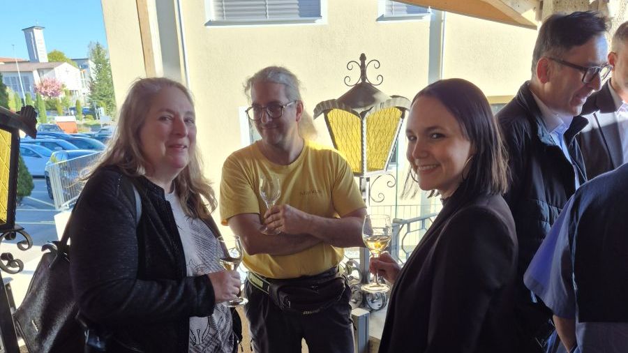 Apéro auf der Terrasse