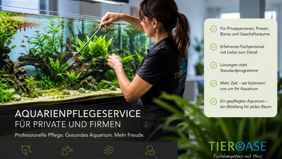Aquarienpflegeservice für Private und Firmen - WAiSCH