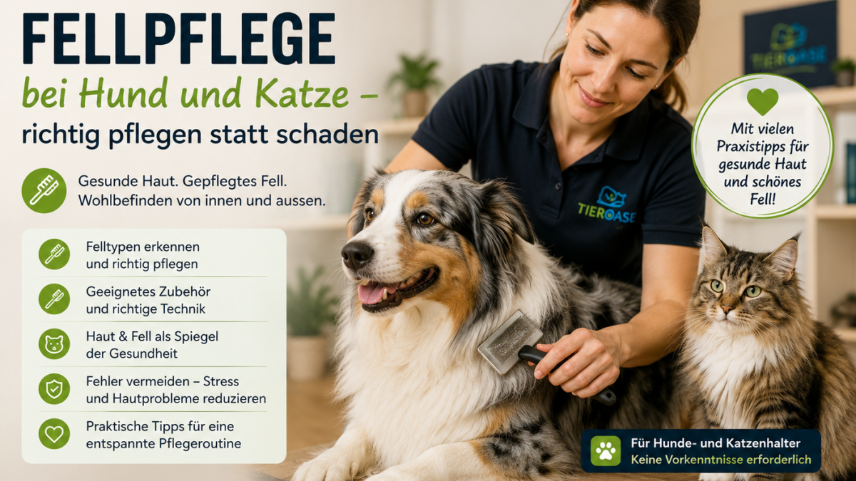 Fellpflege bei Hund und Katze – richtig pflegen statt schaden - WAiSCH