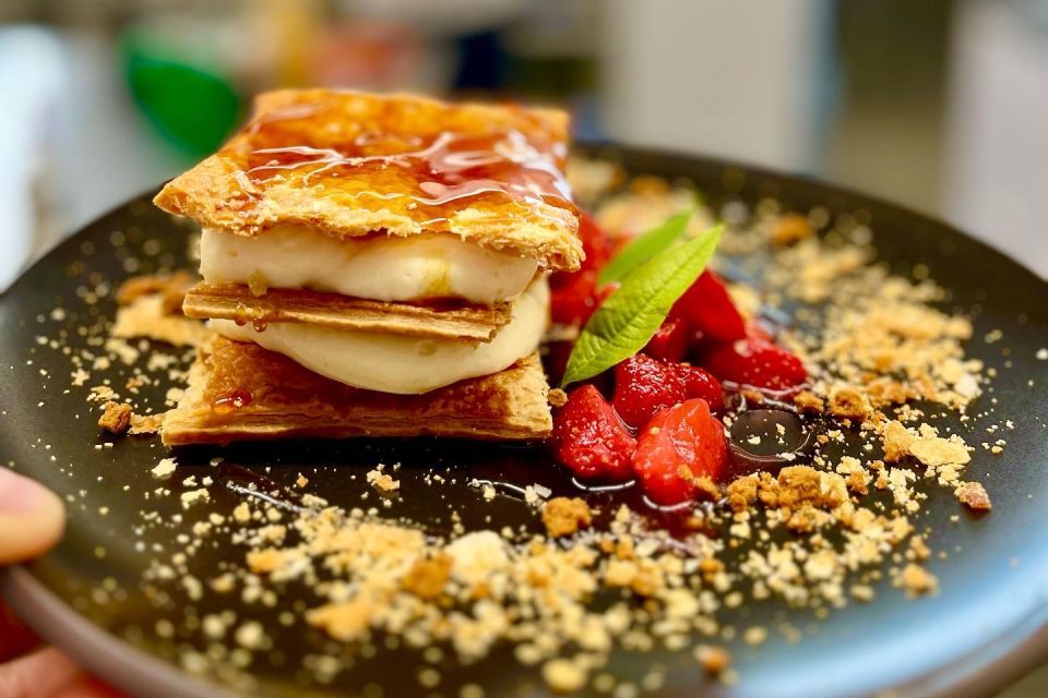 Hausgemachte Cremeschnitte