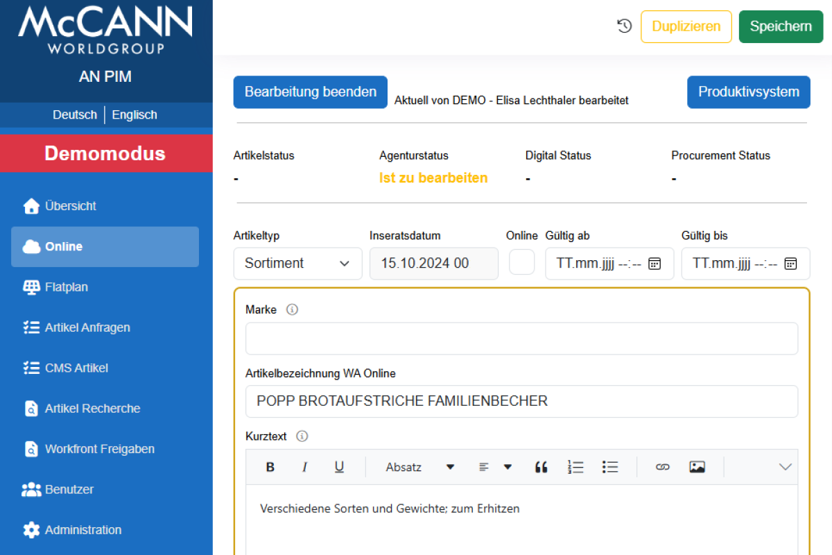 Lösungen für Handel